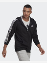 adidas Performance Essentials Fleece 3-Stripes Full-Zip Sweatshirt